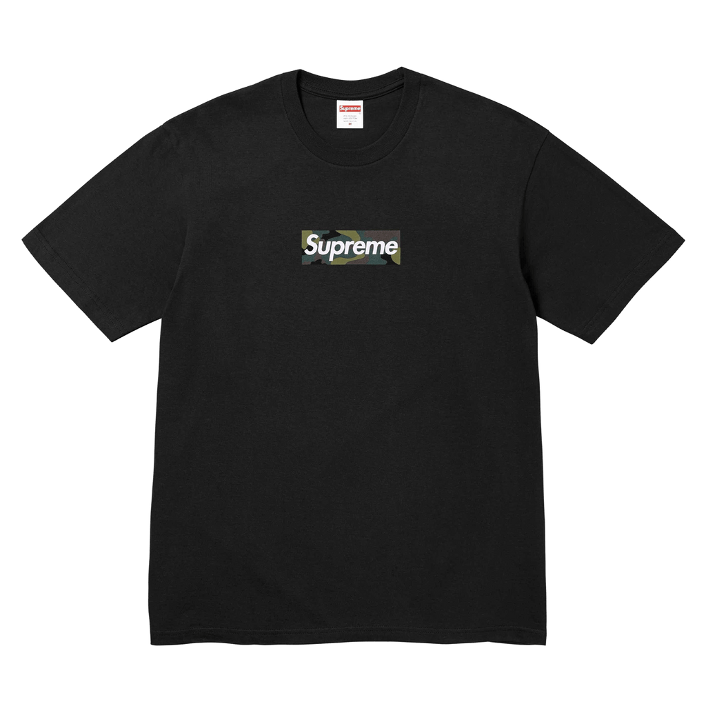 Supreme Box Logo Tee Black FW23 Kick Game