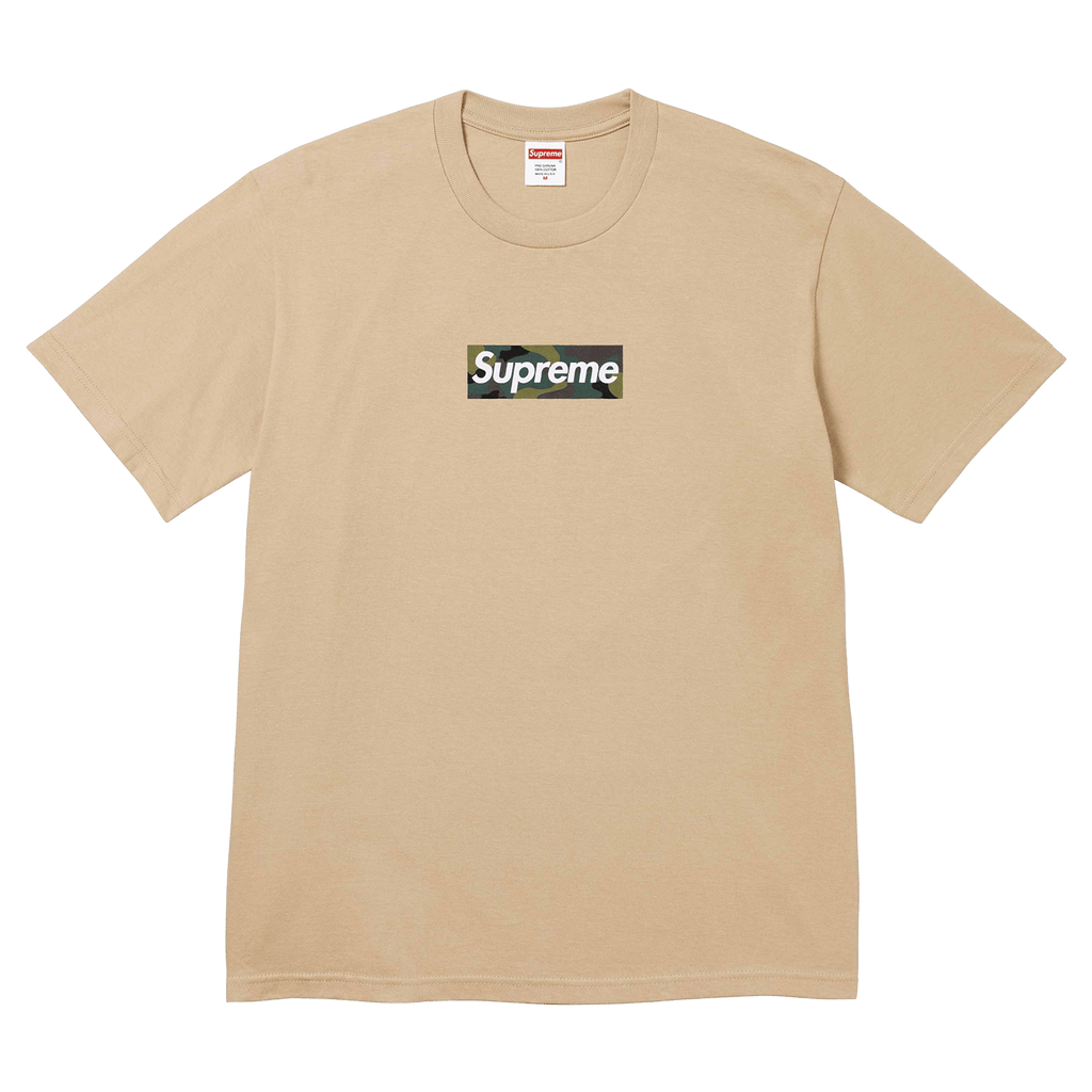 Supreme Box Logo Tee Khaki FW23