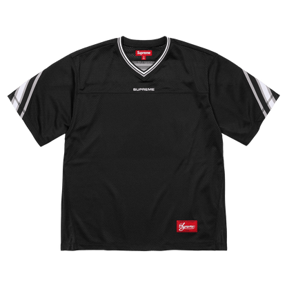 Supreme Jacquard Rib Football Jersey 'Black' – Kick Game