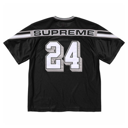 Supreme Jacquard Rib Football Jersey 'Black' - Kick Game