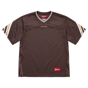 Supreme Jacquard Rib Football Jersey 'Brown'