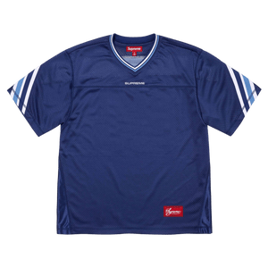 Supreme Jacquard Rib Football Jersey 'Navy'