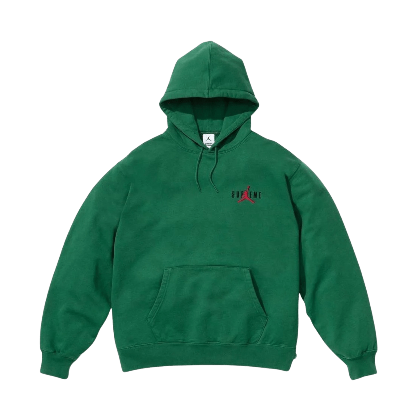 Supreme x Jordan Hoodie 'Green' - Kick Game
