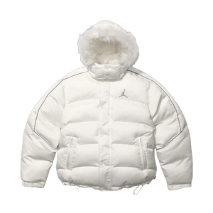 Supreme x Jordan Puffer Jacket 'White'