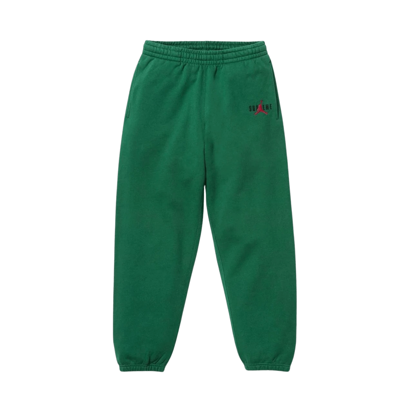 Supreme x Jordan Sweatpants 'Green' - Kick Game
