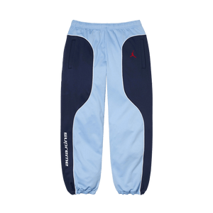 Supreme x Jordan Track Pants 'Light Blue/Navy'