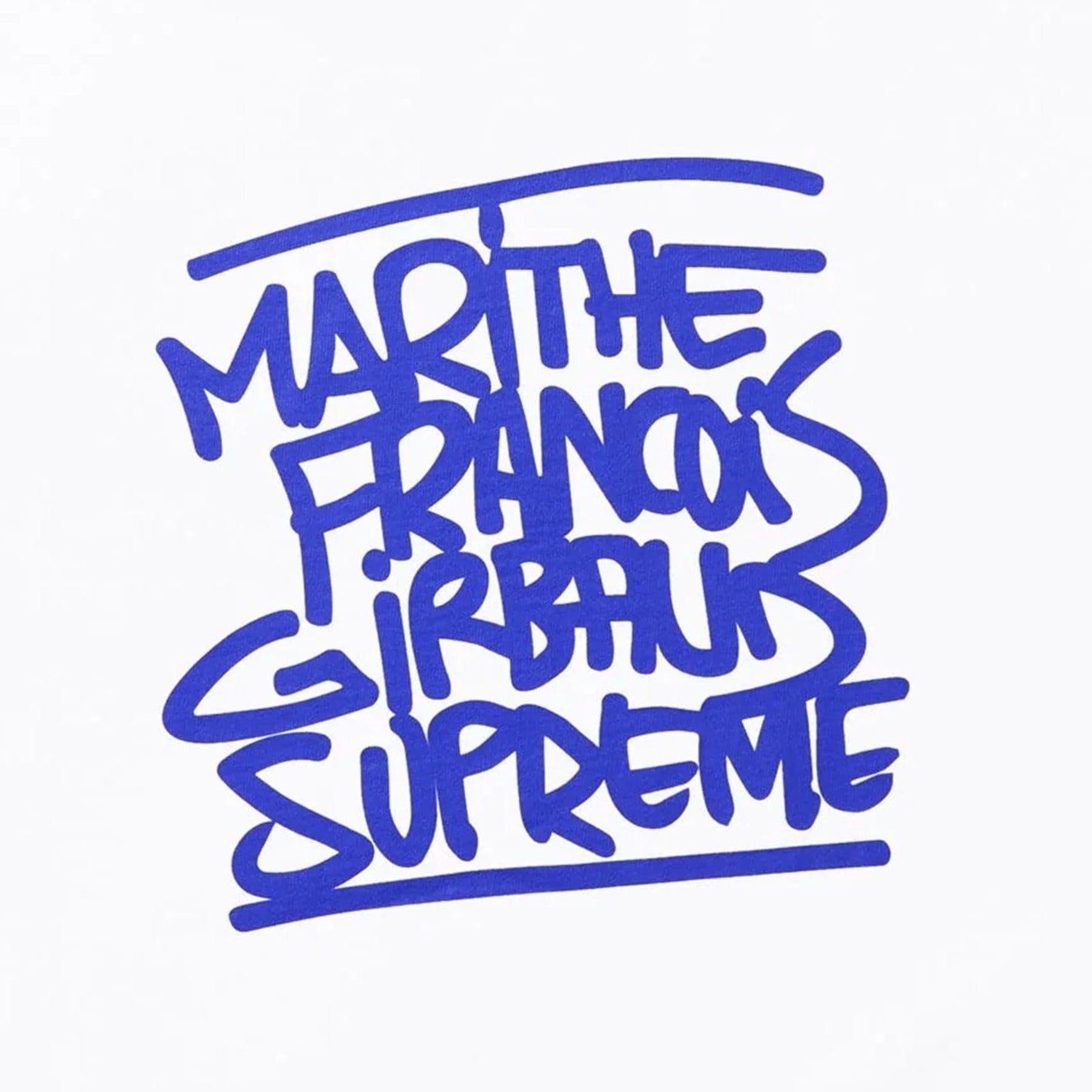 Supreme Marithé + François Girbaud Tee 'White' - Kick Game