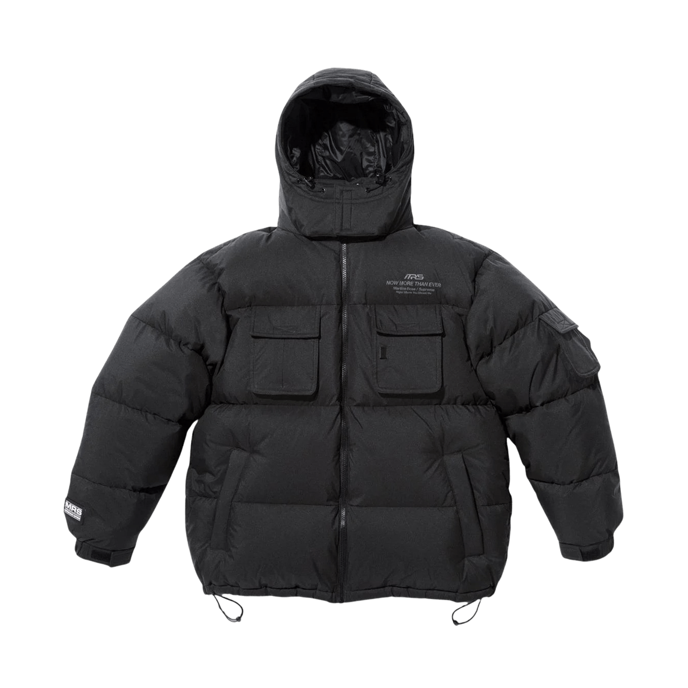 Supreme Martine Rose Down Puffer Jacket 'Black' - Kick Game