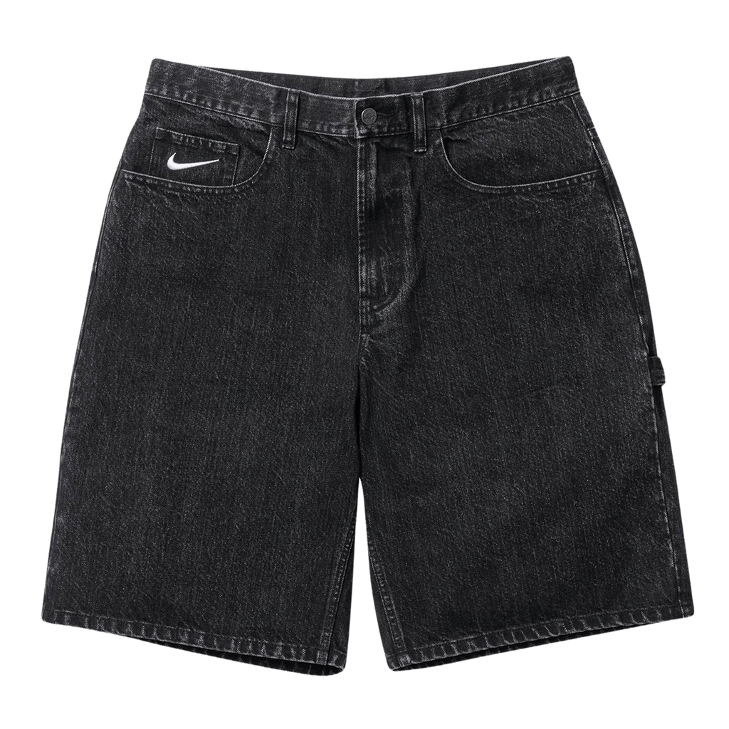 Supreme x Nike Denim Shorts Black Kick Game
