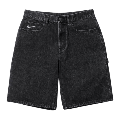 Supreme x Nike Denim Shorts 'Black' - Kick Game