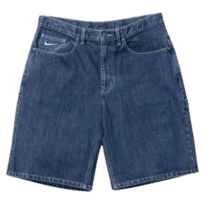 Supreme x Nike Denim Shorts 'Blue' - Kick Game