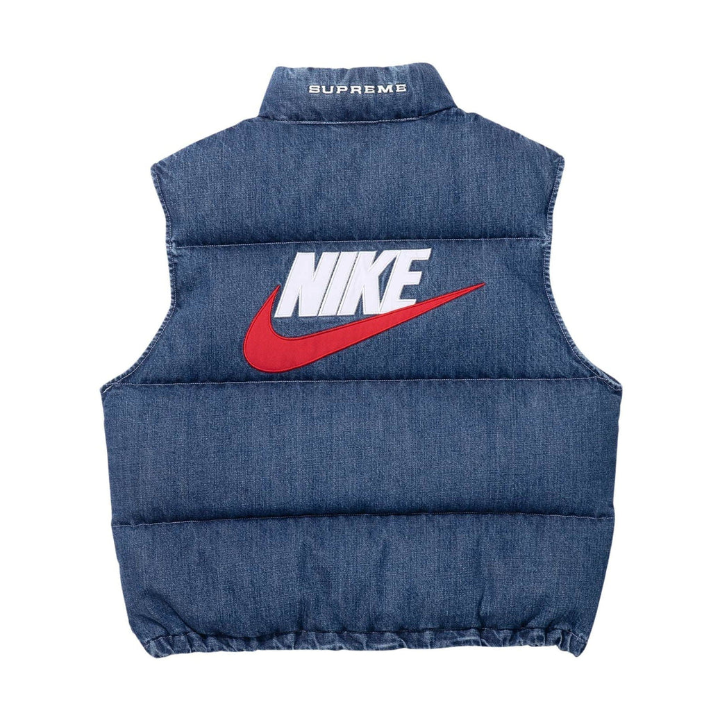 Supreme x Nike Denim Vest 'Blue' - Kick Game