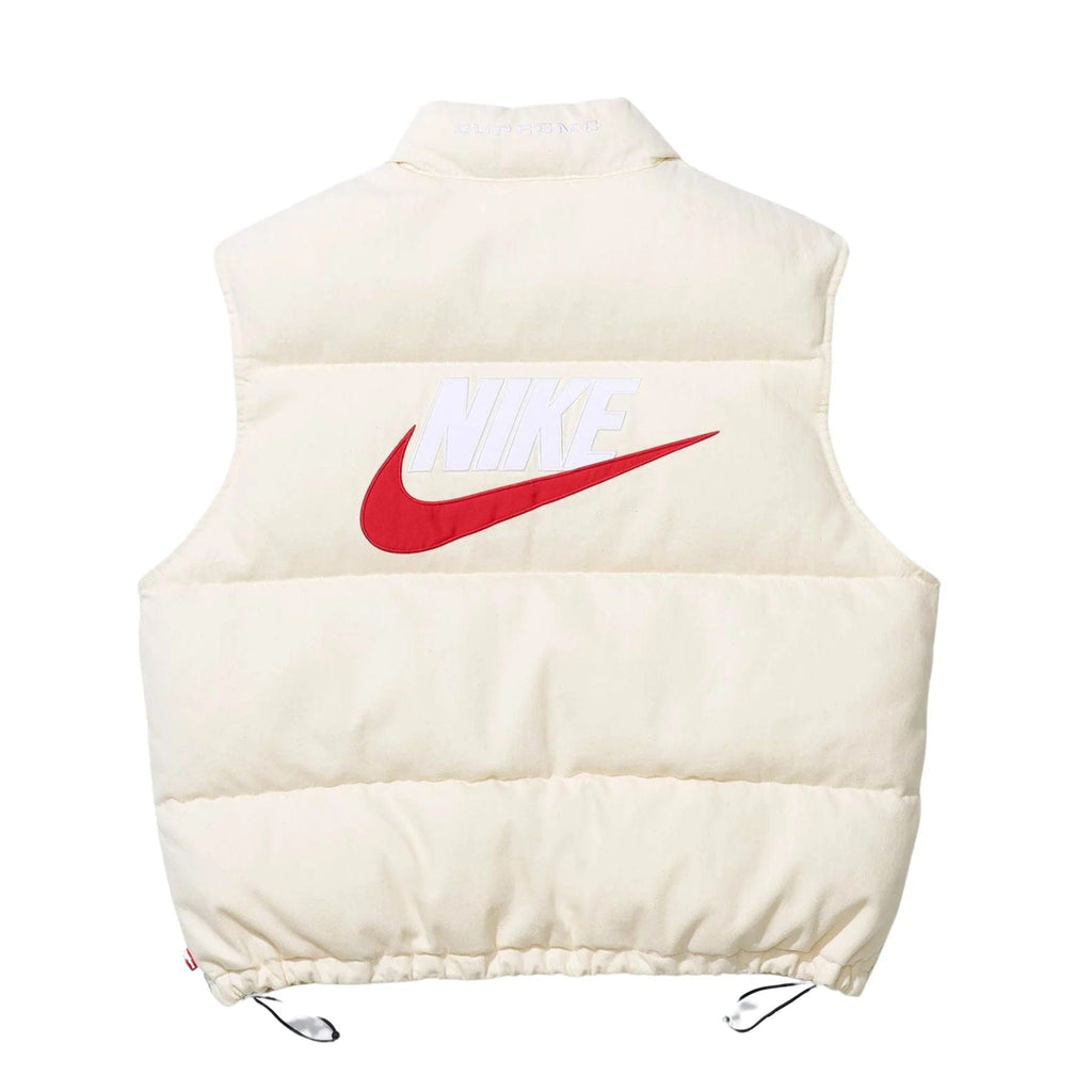 Supreme x Nike Denim Vest 'White' - Kick Game