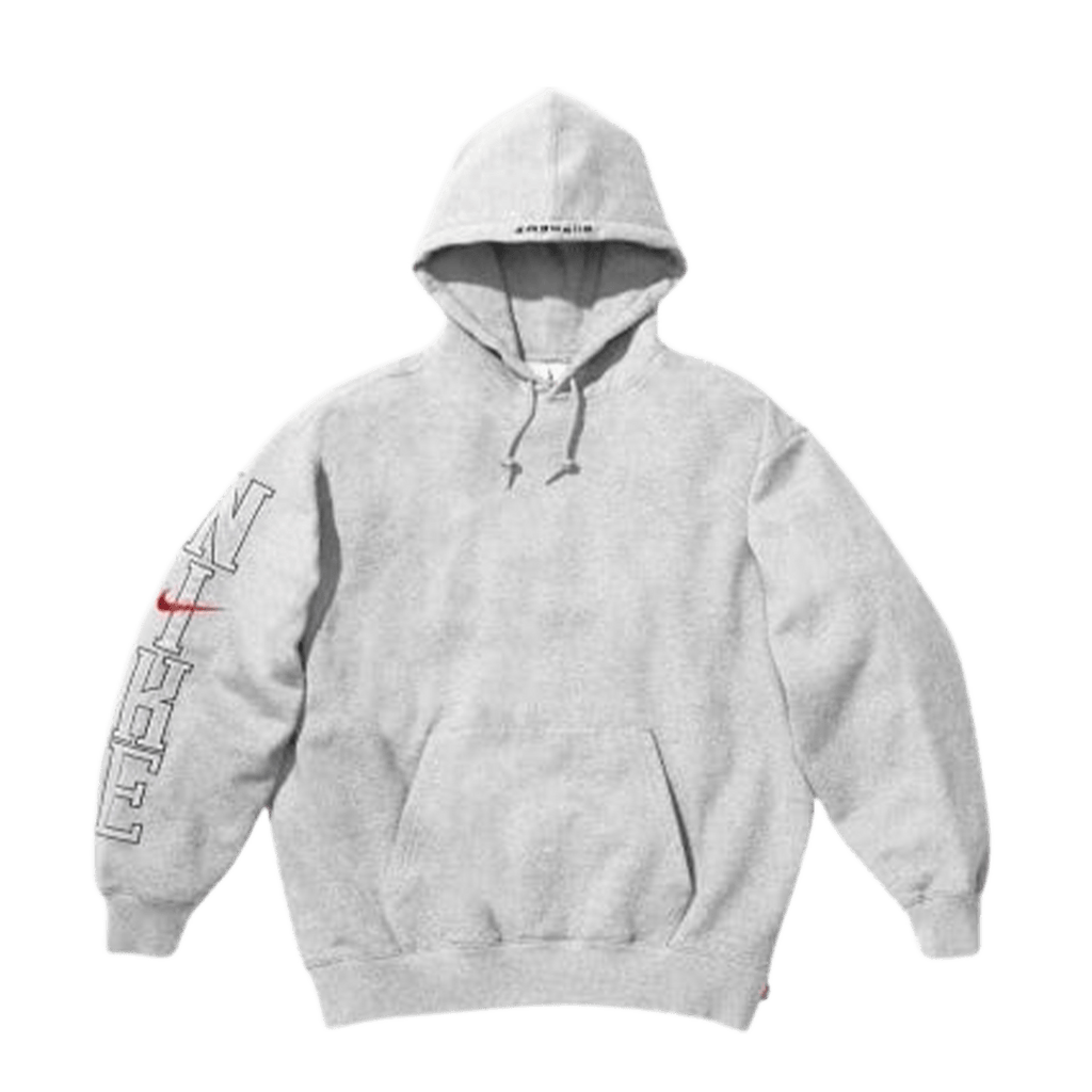 Hoodie supreme grey on sale