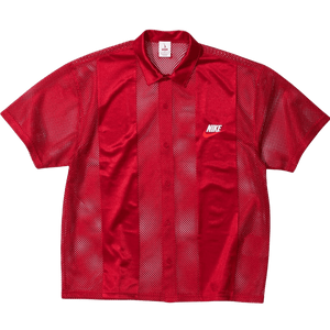 Supreme x Nike Mesh S/S Shirt 'Red'