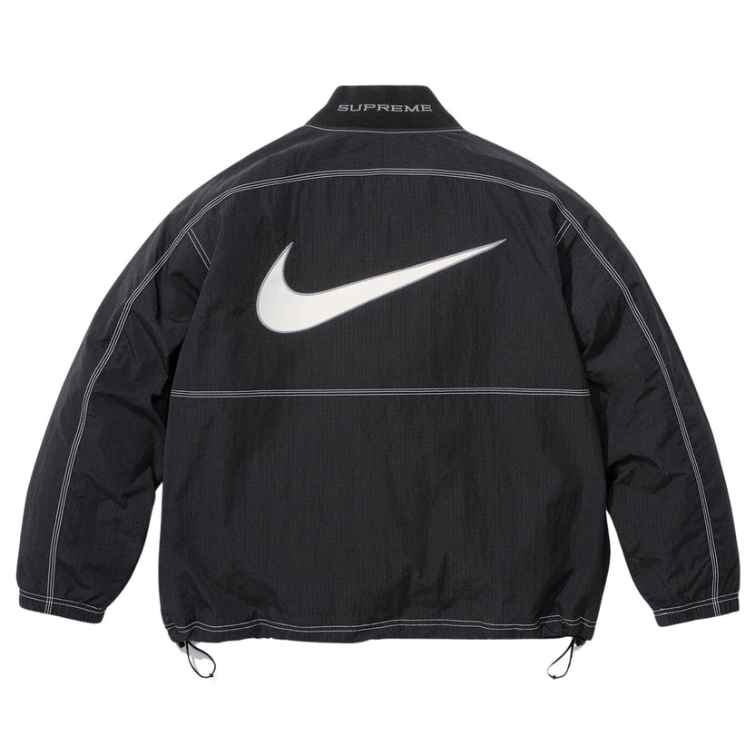 Supreme x Nike Ripstop Pullover 'Black' — Kick Game