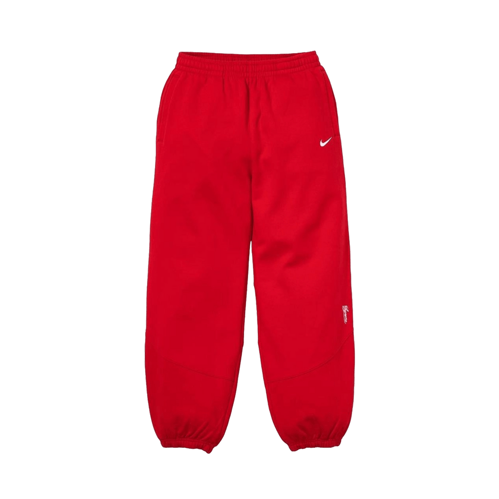 Supreme x Nike Sweatpant 'Red' - Kick Game