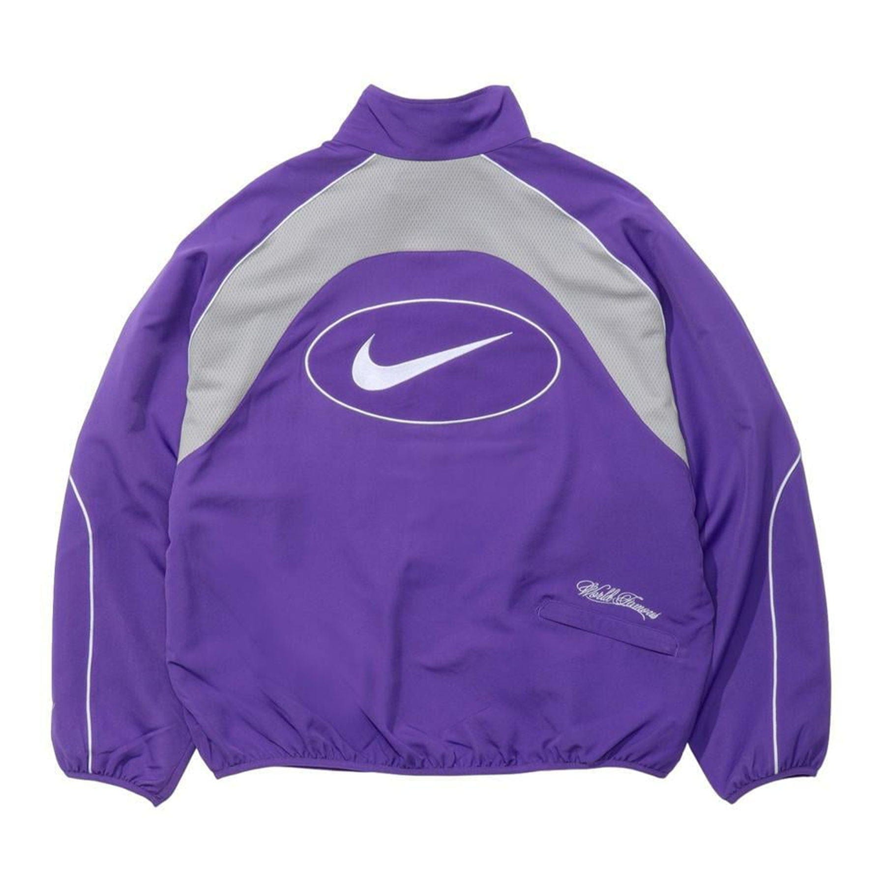Supreme x Nike Track Jacket 'Varsity Purple' - Kick Game