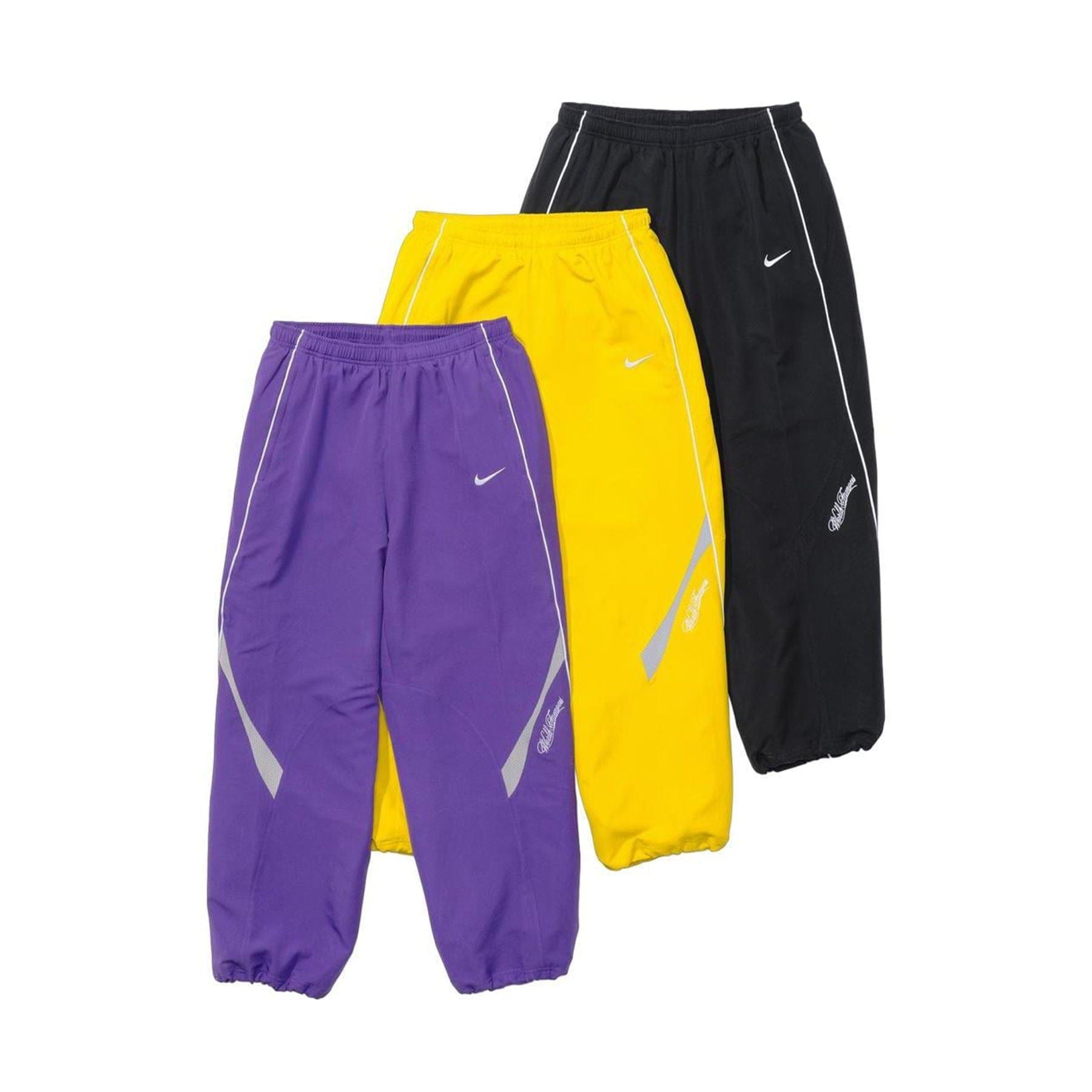 Supreme x Nike Track Pants 'Speed Yellow' - Kick Game