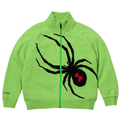 Supreme x Spyder Windstopper Zip Up Sweater 'Green' - Kick Game