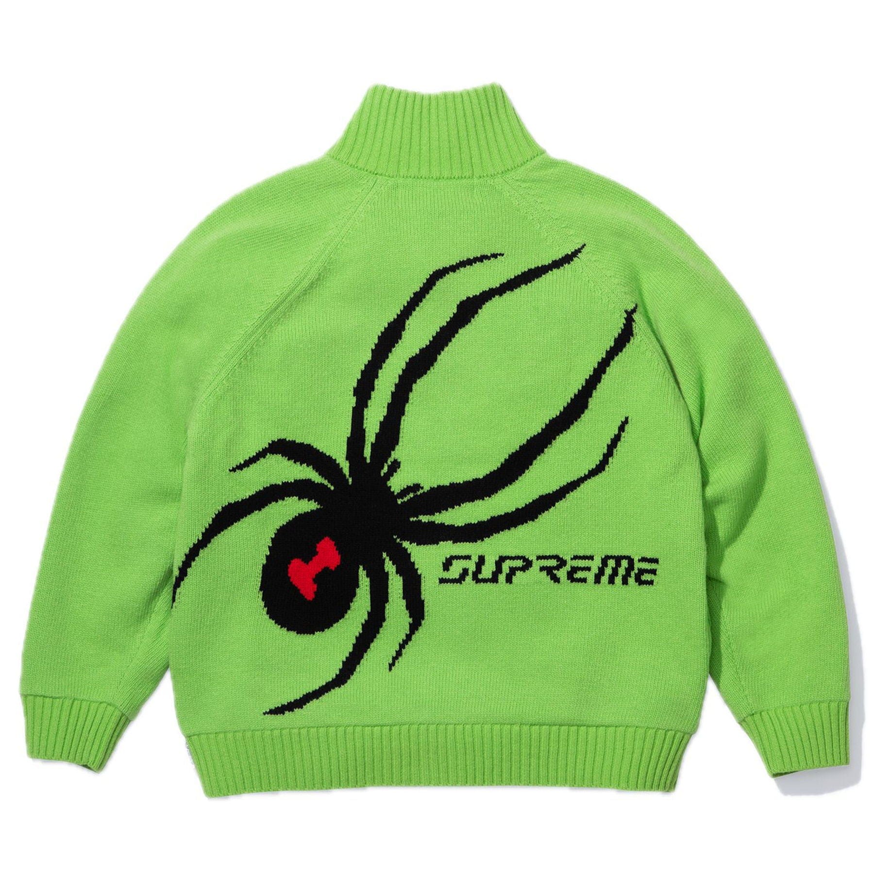 Supreme x Spyder Windstopper Zip Up Sweater 'Green' – Kick Game
