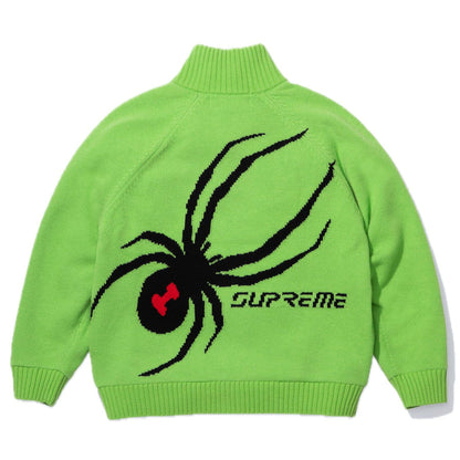 Supreme x Spyder Windstopper Zip Up Sweater 'Green' - Kick Game