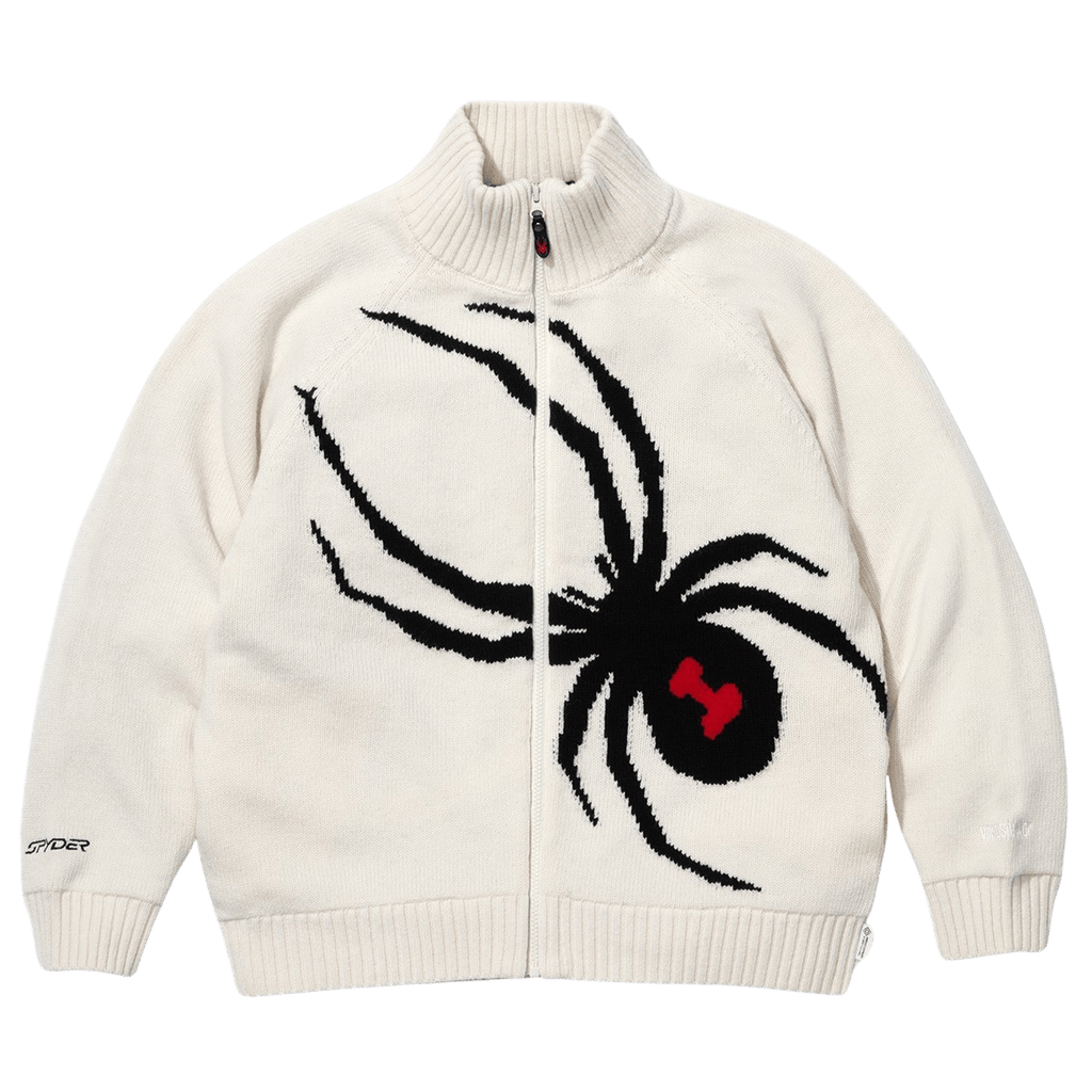 Supreme x Spyder Windstopper Zip Up Sweater 'White' - Kick Game