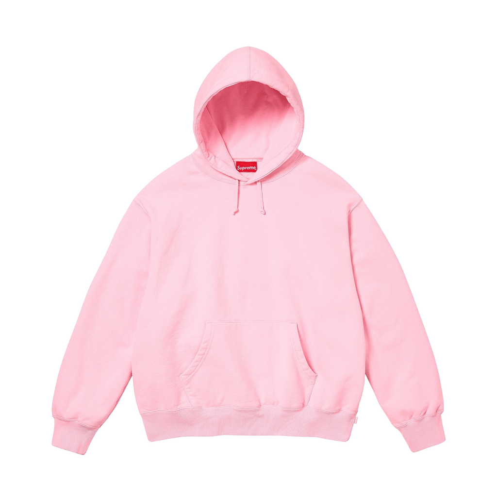 Supreme Satin Appliqué Hoodie 'Light Pink' - Kick Game
