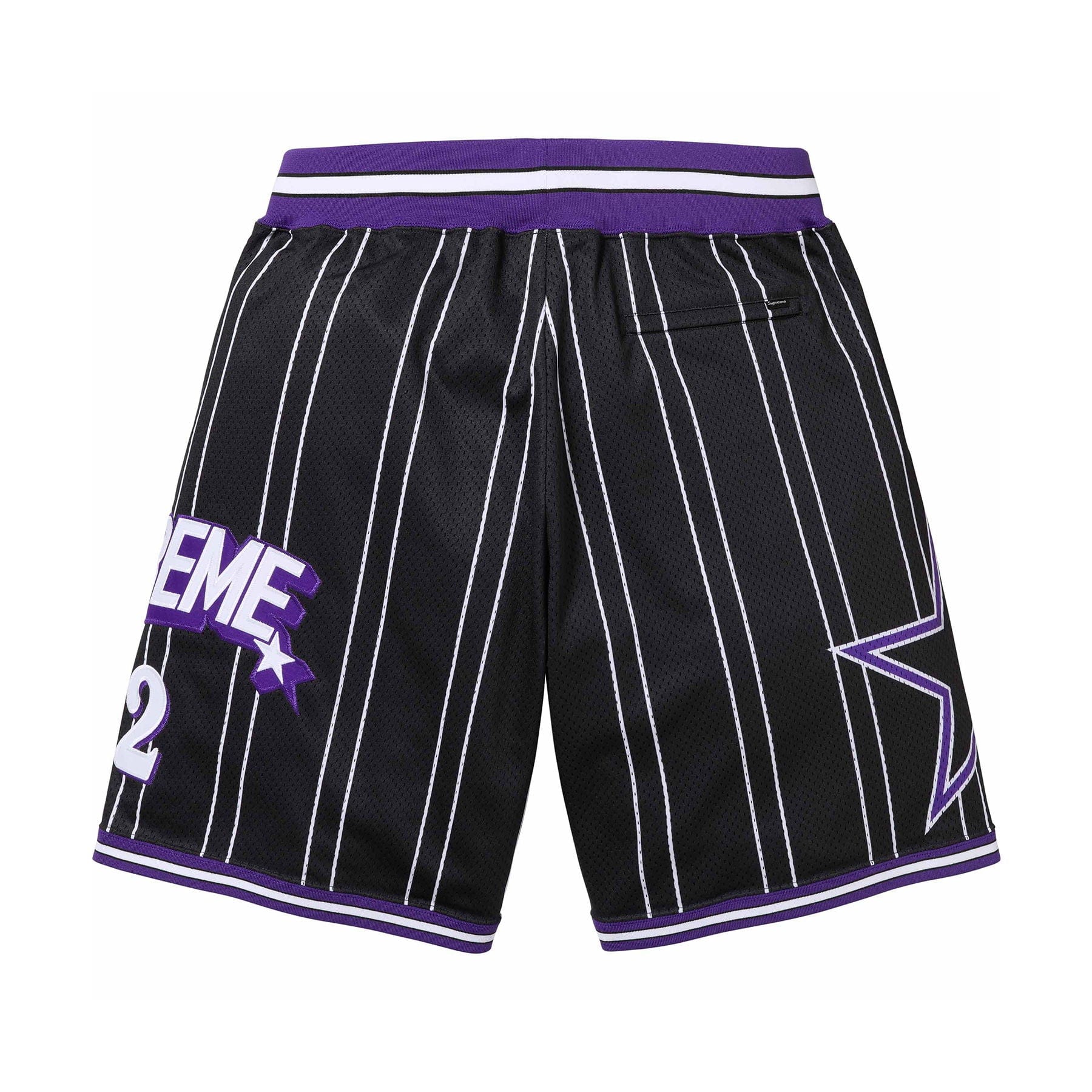 Supreme Star Basketball Short 'Black' — Kick Game