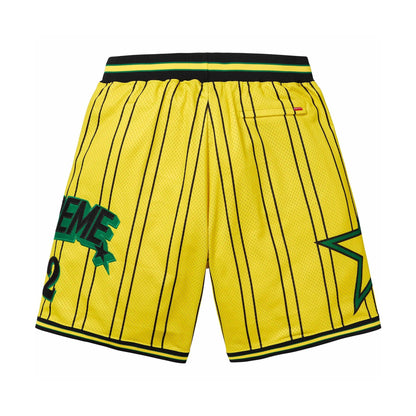 Supreme Star Basketball Short 'Yellow' - Kick Game