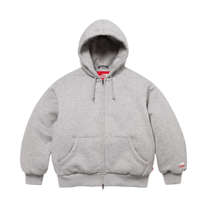 Supreme x The North Face Zip Up Hooded Sweatshirt 'Grey'