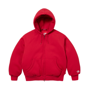 Supreme x The North Face Zip Up Hooded Sweatshirt 'Red'
