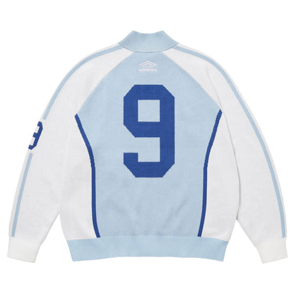 Supreme x Umbro Zip-Up Sweatshirt 'Light Blue' - Kick Game