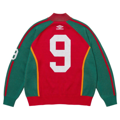 Supreme x Umbro Zip-Up Sweatshirt 'Red' - Kick Game