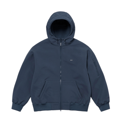 Supreme Windstopper Zip Up Hooded Sweatshirt 'Navy' - Kick Game
