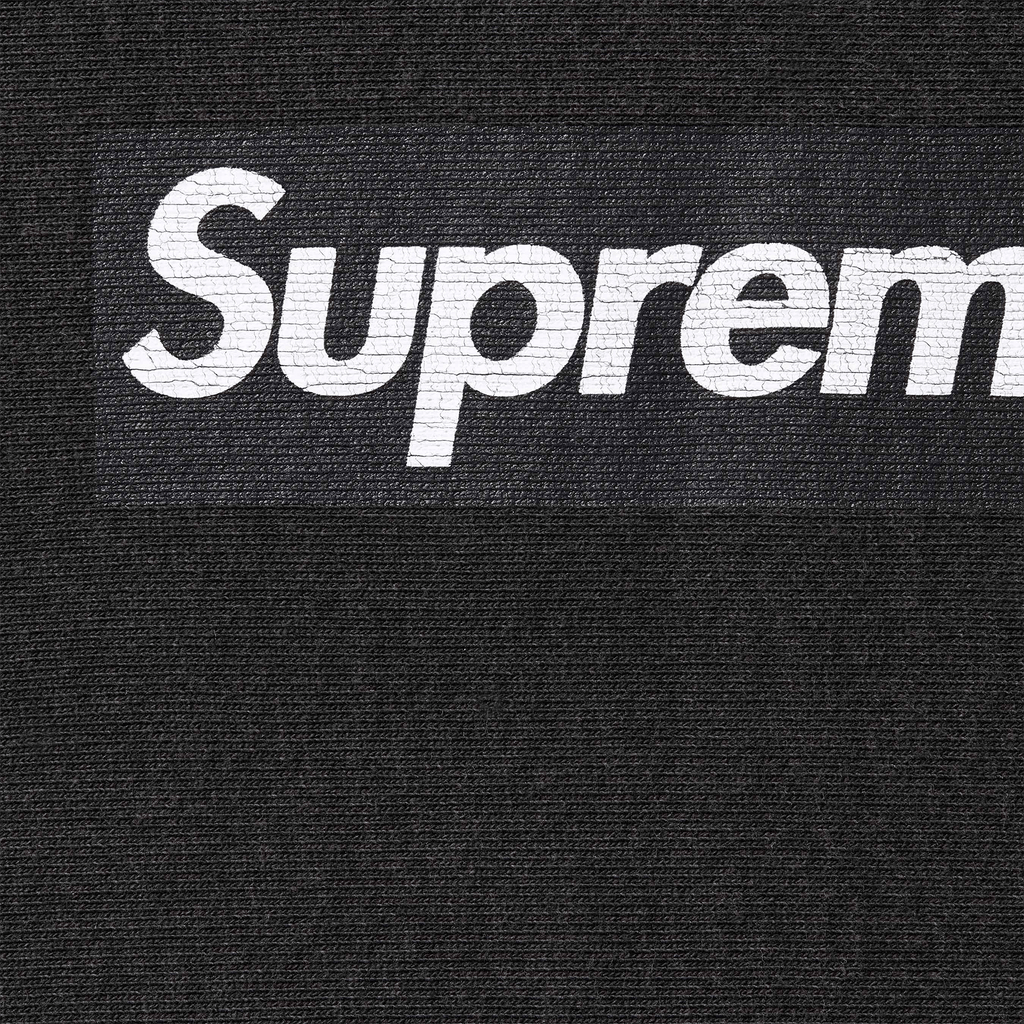 Supreme washed box logo crewneck black(supreme washed box Supreme washed box logo crewneck black(supreme washed box