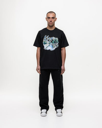 Magiri Seine River Printed T-Shirt 'Black' - Kick Game