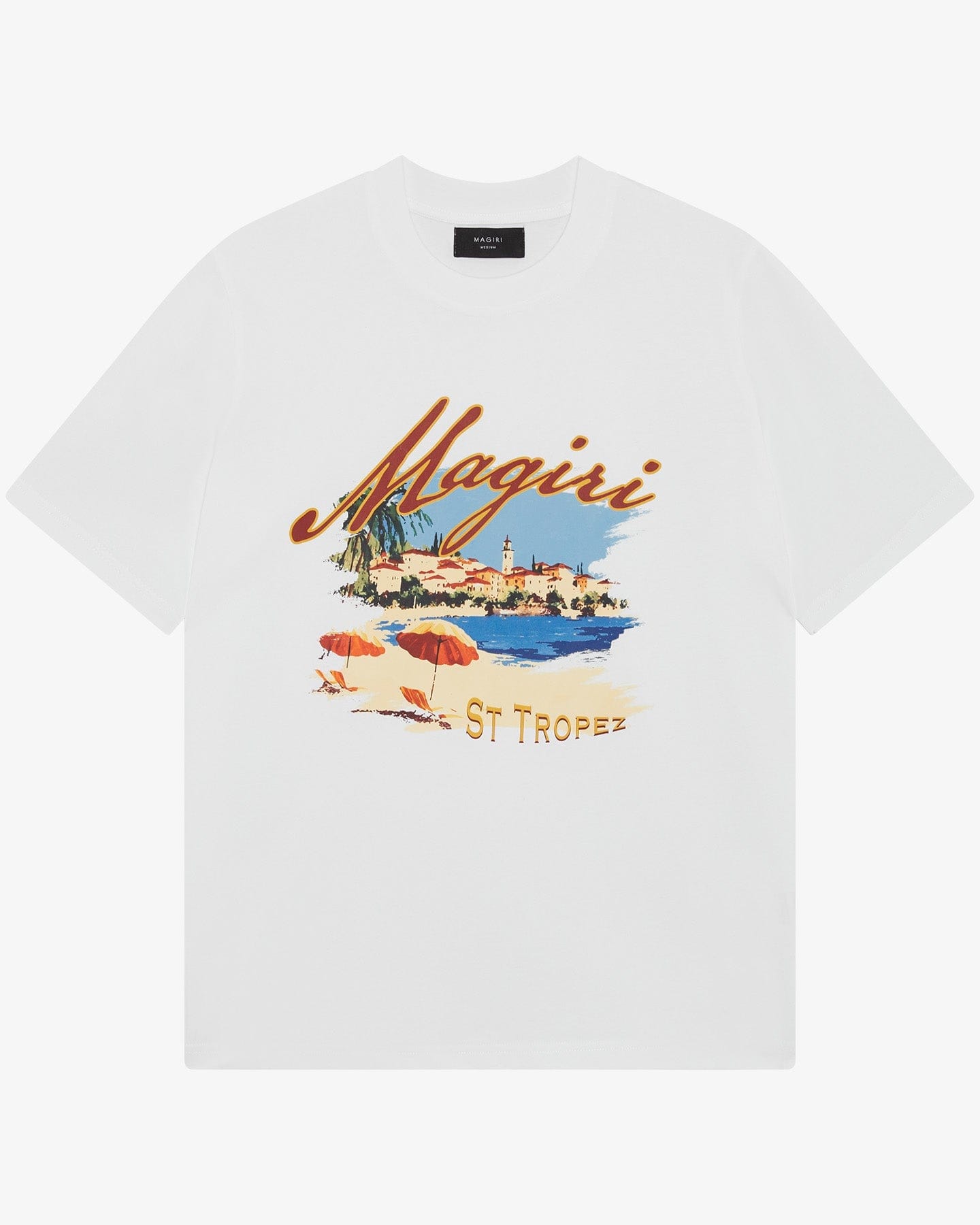 Magiri St. Tropez Printed T-Shirt 'White' - Kick Game
