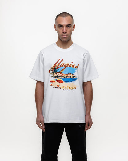 Magiri St. Tropez Printed T-Shirt 'White' - Kick Game