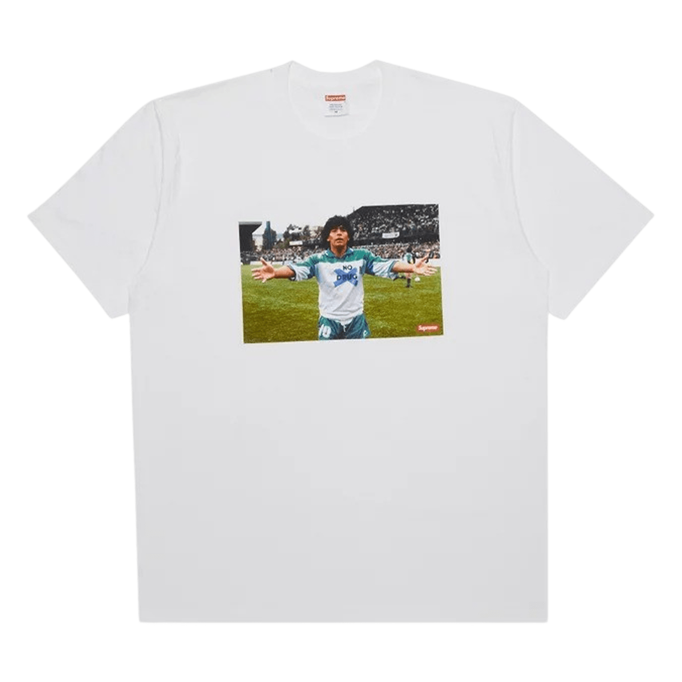 Supreme Maradona Tee White - Kick Game