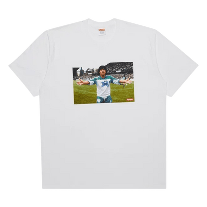 Supreme Maradona Tee White - Kick Game