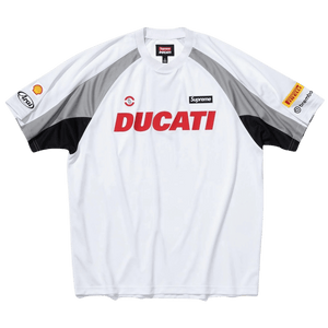 Supreme x Ducati Soccer Jersey 'White'