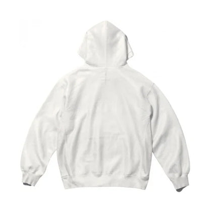 Supreme x MM6 Maison Margiela Foil Box Logo Hoodie 'White' - Kick Game