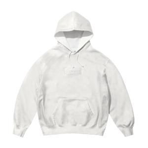 Supreme x MM6 Maison Margiela Foil Box Logo Hoodie 'White'