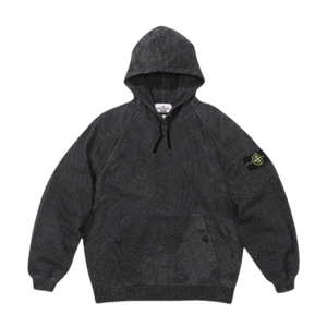 Supreme x Stone Island Hooded Sweatshirt  'Black'