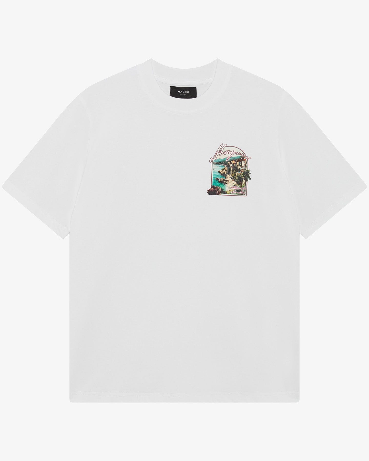 Magiri Sur Mur Printed T-Shirt 'White' - Kick Game