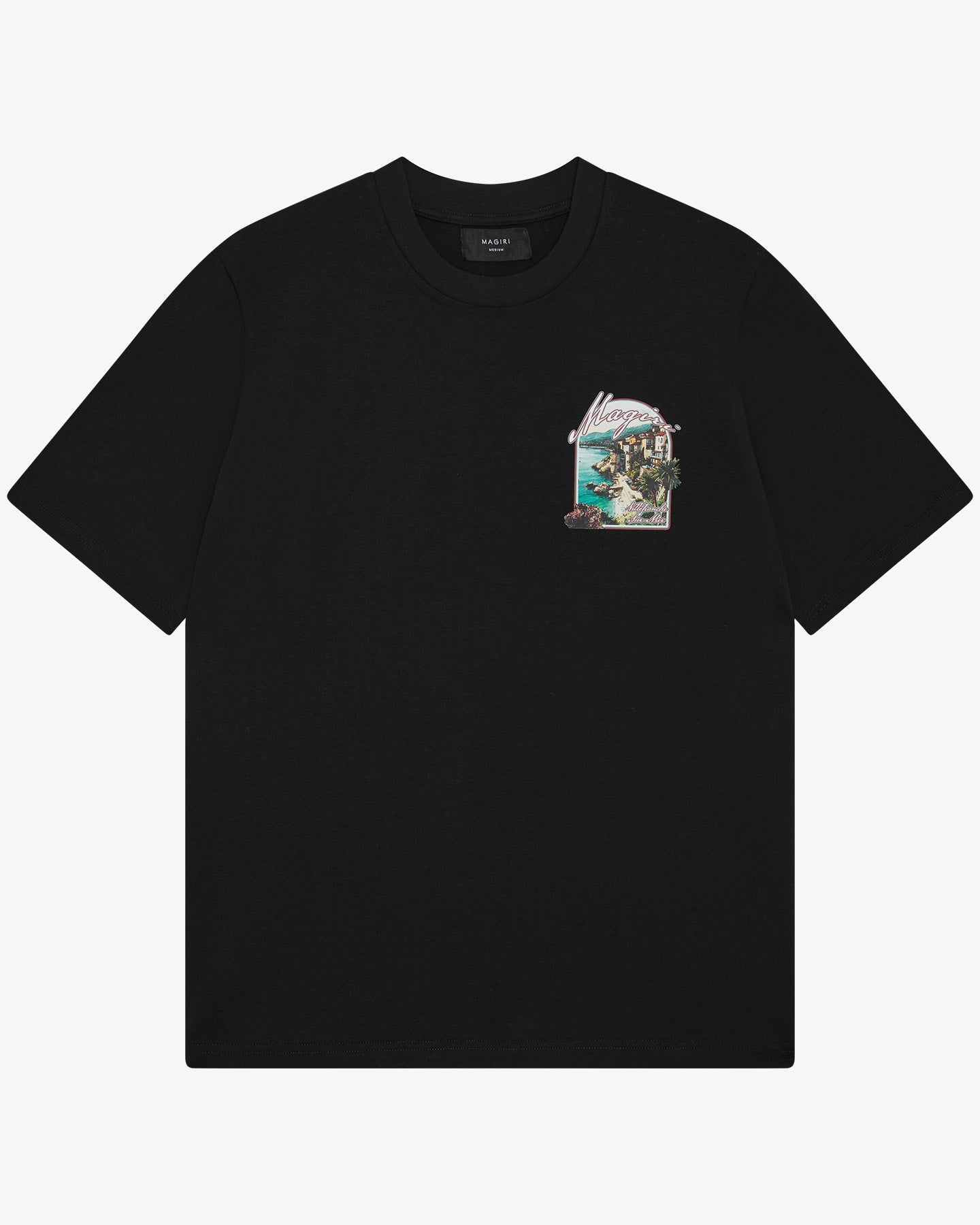 Magiri Sur Mur Printed T-Shirt 'Black' - Kick Game