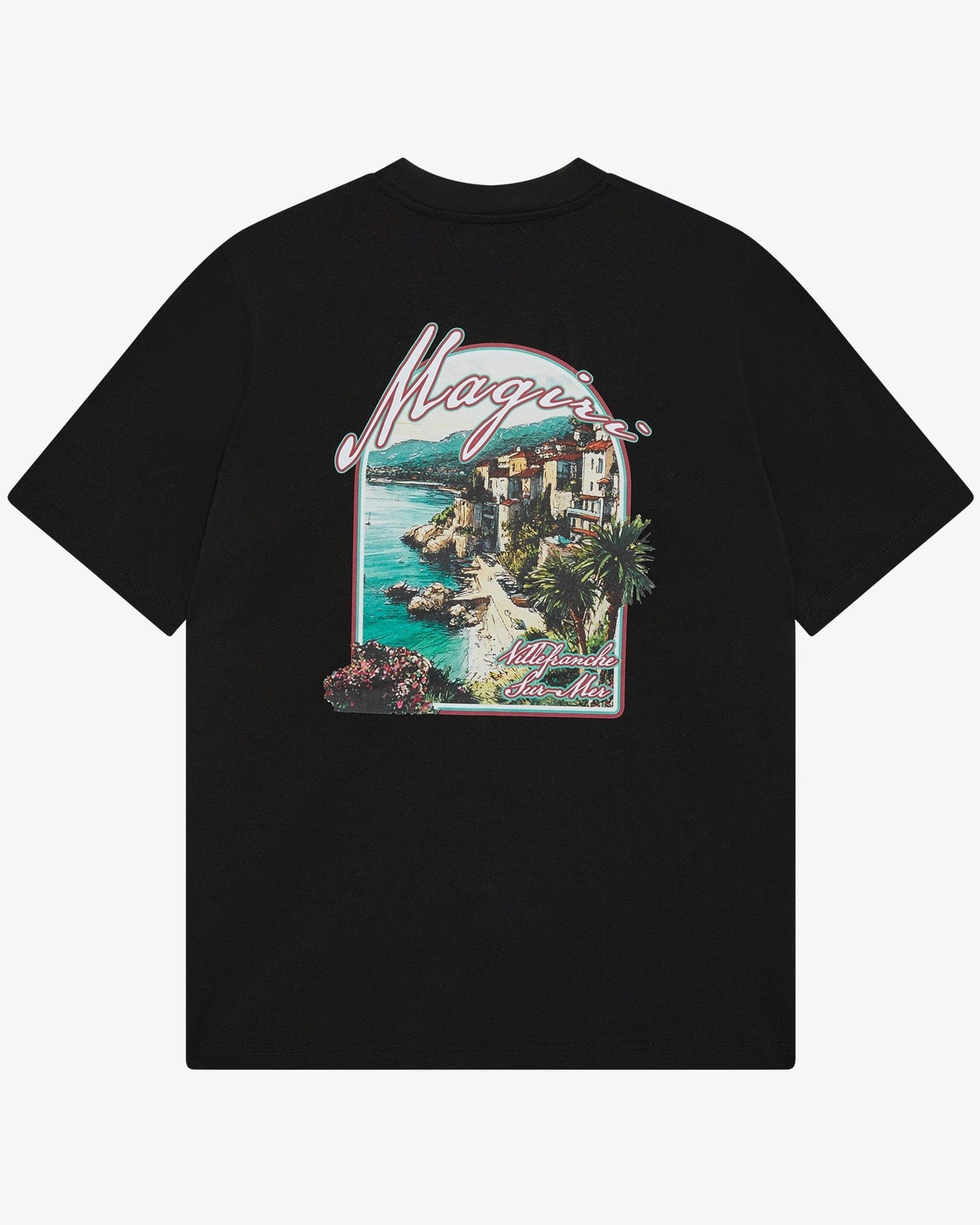 Magiri Sur Mur Printed T-Shirt 'Black' - Kick Game