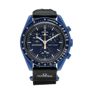 Swatch x Omega Bioceramic Moonswatch Mission to Neptune Moonshine Gold