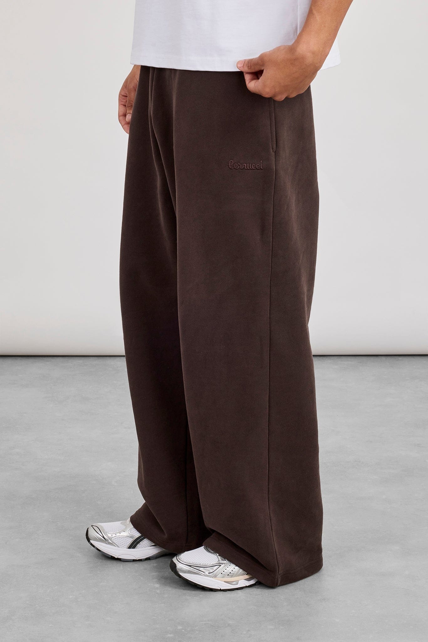 Baggy Fit Jogger - Coffee - Kick Game